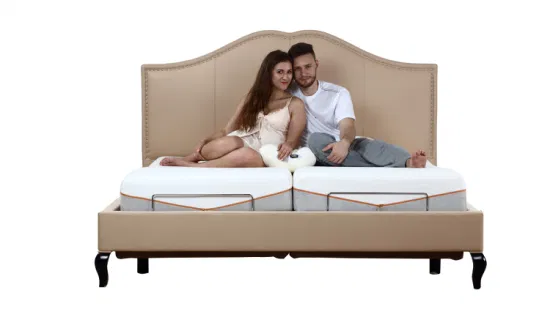 Luxus Hot Sale Massage USB-Anschlüsse Split King verstellbares Schlafsofa Rahmen elektrisches Bett